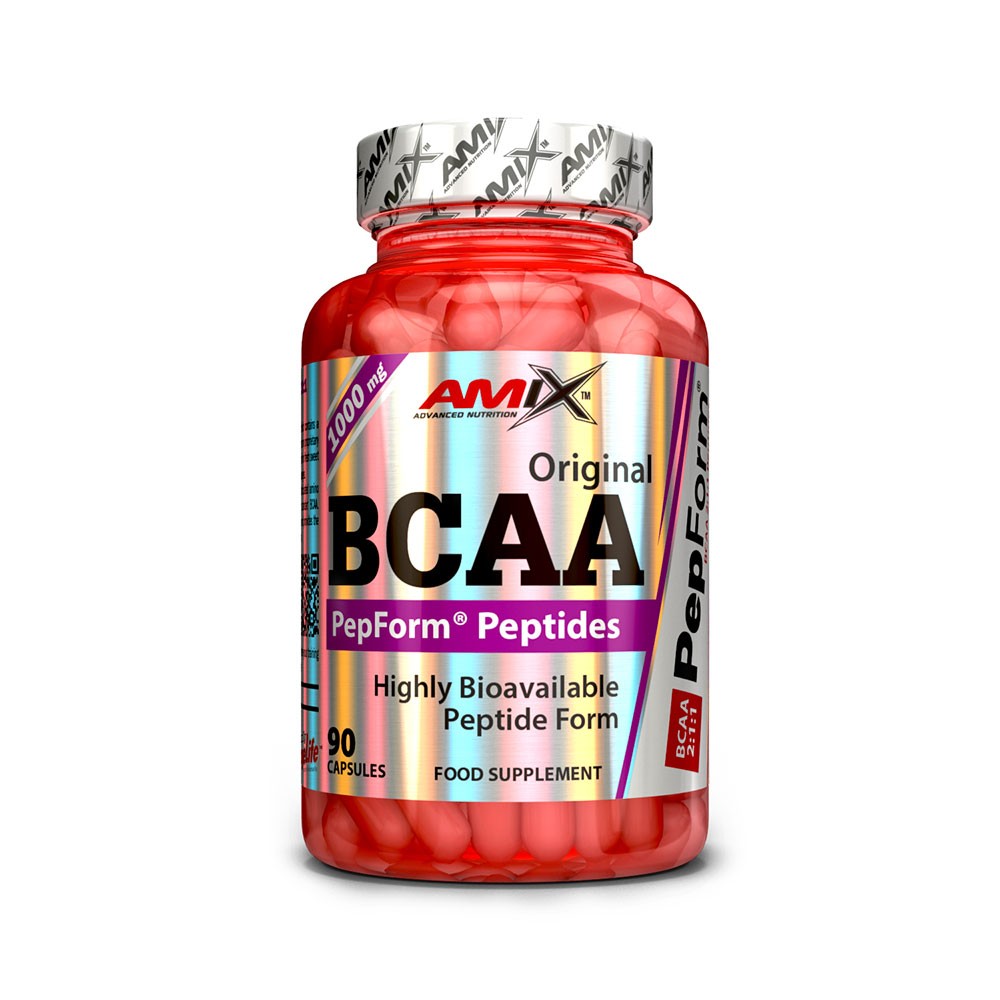 BCAA PepForm® Peptides 90 kapslí Amix